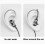 Auricolari cablati stereo in-ear dal design alla moda con microfono integrato 5