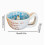 Tazza da caffè con design oceanico, accessorio da scrivania per ufficio e studenti 4