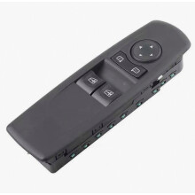 Pulsante interruttore principale alzacristalli elettrici 809610004R per Renault Megane III, ricambio auto resistente e preciso