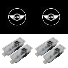 4er-Set LED-Türprojektoren Willkommenslicht für Autozubehör passend für Mini Cooper One S JCW R55 R56 R50 R53 R60 F55