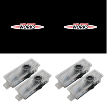 4er Set LED-Autotürprojektoren Willkommenslicht für Mini Cooper One S JCW R55 R56 R50 R53 R60 F55, dekorative Türbeleuchtung für Fahrzeuge