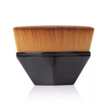 Pennello Fondotinta Makeup Piatto Esagono per Blush, Fondotinta in Polvere o Liquido