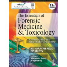The Essentials of Forensic Medicine Toxicology by KS Narayan Reddy Pap
