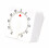 Loud Kitchen Timer for Cooking and Baking, White, Easy-Read Countdown Timer for Home Use 1