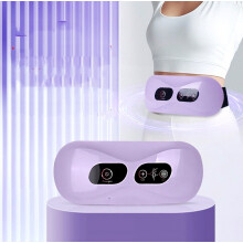 Vibration Plate for Waist and Belly, Home Fitness Massage Machine with Kneading Function, Quiet Motor and LCD Display for Fat Reduction