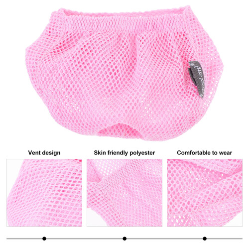 Pink Polyester Kitten Muzzle Breathable 1 pc 1