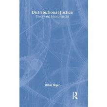 Distributional Justice Theory and Measurement by Hilde Bojer Hardcover