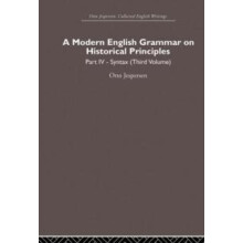 A Modern English Grammar on Historical Principles Volume 4. Syntax thi