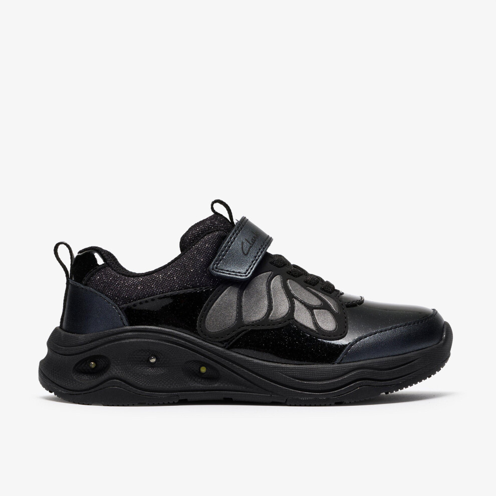 Clarks Gleam Fly K. Black