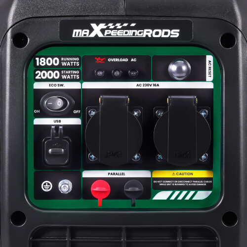 2000W Inverter Generator Portable Recoil Start Silent Generators för Camping Home Backup 2