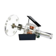 Motor Solar de Levitação Magnética, Motor Vertical Sem Escovas de Três Lados, Modelo de Experimento Científico Faça Você Mesmo para Ensino