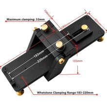 Manual Knife Sharpener Fixing Bracket Adjustable Angle Guide for Chisels Carving Knives and Planes Honing Chisel Tools
