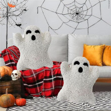 Pillow Halloween Lovely Halloween Pillow Halloween Decorative Cushion Cute -Shaped Flannel Pillow 30cm