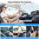 Wireless CarPlay Android Auto Adapter, Wireless 2 in 1 Dongle Convert Wired Android Auto/Carplay to Wireless 1
