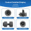 Roller Assembly Kit for  FI-7600 FI-7700 FI-7600C FI-7700S Scanner Pickup Roller Leather Case 5