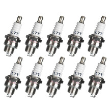 10pcs Premium L7T Spark Plugs for 2-Stroke Chainsaws, Brush Cutters & Blowers - Engine Accessories