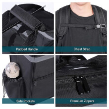 Mochila Térmica de Reparto: Bolsa Térmica para Entrega de Comida para Repartidores, Mochila de Gran Capacidad de 35 L para Comida para Llevar y