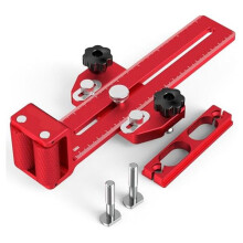 Thin Rip Jig Safety Roller Bearing Table Saw Jig Guide for Repetitive Narrow Strip Cuts,Works with Table Saw, Band Saw
