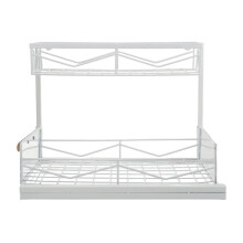 Estantes de Almacenamiento para Cocina, Cajones Extraíbles Estantes Debajo Fregadero, Estantes Almacenamiento Cocina de Varias Capas, Estantes de