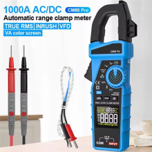 1000A True RMS Digital Clamp Meter 1000V AC Auto Voltage Recognition NCV Amperimetrica Capacitance Temp Ohm Hz Tester