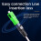 Fiber Cold Splicer Fiber Optic Connector SC-APC Connector FTTH Embedded Leather Wire Quick Connector 100pcs 6