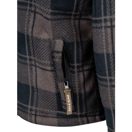 JACK PYKE JACK PYKE Junior Tundra Check Shirt Brown X-Large 1