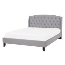 Bed Fabric BORDEAUX 140 x 200 cm (EU Double) Light Grey