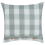 Beliani Throw Cushion TAMNINE 45 x 45 cm Mint Green Checked 1