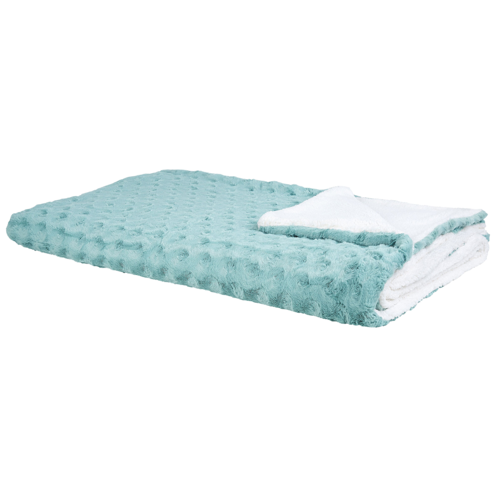 Photos - Duvet Beliani Bedspread KANDILLI 200 x 220 cm Light Green 