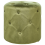 Beliani Pouffe COROLLA Velvet Olive Green 1