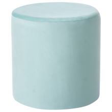 Pouffe LOVETT Velvet Mint Green