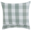 Beliani Throw Cushion TAMNINE 45 x 45 cm Mint Green Checked 4