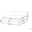 Beliani Bed Fabric FITOU 180 x 200 cm (EU Super King) Light Grey 5