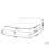Beliani Bed Fabric FITOU 160 x 200 cm (EU King Size) Light Grey 3