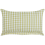 Beliani Throw Cushion TALYA 40 x 60 cm Olive Green Checked 4