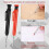 8 Pack 2.8mm Mechanical Carpenter Pencils with 48 Refills, Construction Pencils, Long Nib Deep Hole 6