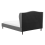 Beliani Bed Fabric COLMAR 140 x 200 cm (EU Double) Grey 8