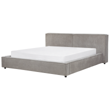 Bed Fabric LINARDS 180 x 200 cm (EU Super King) Grey
