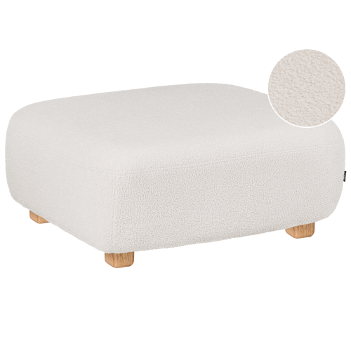 Beliani Ottoman AMLI Boucle Off-White
