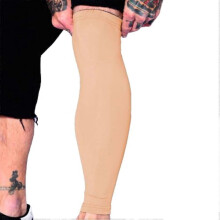 Premium täckmantel för hela benet med tatuering - Halkfri greppvänlig gripare - Lätt - ML (täckmantel för ena benet med tatuering)