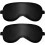 2 Pack Sleep Mask, Silk Eye Mask Side Sleeper Light Blocking Sleeping Mask with 1