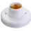 4 Pcs E27 Bulb Socket, E27 Lamp Holders Round Plastic Screw Base Socket, E27 Wall Lamp Holder, Round Screw Light Socket Holde 1