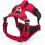 No-Pull Dog Harness, Adjustable Reflective Dog Harness with Breathable Handle, Red Model for Size M 1