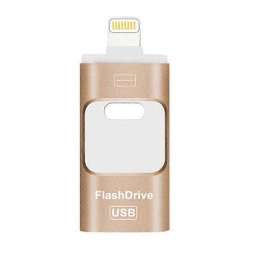 Photo Stick For iPhone, External Memory Storage, MFi Certified Flash Drive With High Speed Transfers, Multi-interface USB Sti