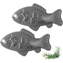 Iron Fish 2-pack Tillsätt järn till mat och vatten Säkert matlagningsverktyg för daglig användning