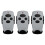 3Pcs Gate Remote Control Keychain 433MHz Compatible with DOORHAN 2PRO 4PRO 1