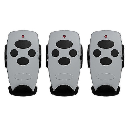 3Pcs Gate Remote Control Keychain 433MHz Compatible with DOORHAN 2PRO 4PRO