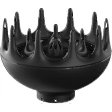 Difuzor de păr Black Orchid pentru păr creț natural, mărime mare