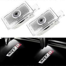 2 luci fantasma per Chrysler 300 200 300c Sebring Lx Gtc Crossfire Luce logo Chrysler Srt8 Luce portiera auto Chrysler_buona qualità