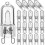 Dimmable 25W G9 Halogen Bulbs 20pcs Warm White 2800K Clear for Lighting Use 1